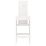 Kitchen stools 2 pcs solid white pine wood 40x42x120cm by vidaXL, Garden chairs - Ref: Foro24-825353, Price: 103,98 €, Discou...