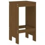 Küchenhocker 2 Stück honigbraunes Kiefernholz 40x36x75 cm von vidaXL, Gartenstühle - Ref: Foro24-825348, Preis: 94,43 €, Raba...