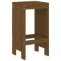 Küchenhocker 2 Stück honigbraunes Kiefernholz 40x36x75 cm von vidaXL, Gartenstühle - Ref: Foro24-825348, Preis: 95,48 €, Raba...