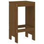 Küchenhocker 2 Stück honigbraunes Kiefernholz 40x36x75 cm von vidaXL, Gartenstühle - Ref: Foro24-825348, Preis: 95,48 €, Raba...