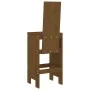 Küchenhocker 2 Stück honigbraunes Kiefernholz 40x42x120 cm von vidaXL, Gartenstühle - Ref: Foro24-825355, Preis: 103,98 €, Ra...