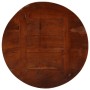 Tablero de mesa redondo madera maciza reciclada Ø 40x3,8 cm