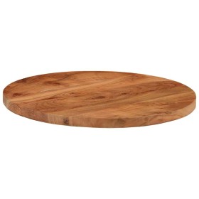Tablero de mesa redondo madera maciza de acacia Ø40x2,5 cm