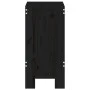 Taburetes de cocina 2 uds madera maciza pino negro 40x36x75 cm de vidaXL, Sillas de jardín - Ref: Foro24-825349, Precio: 89,1...