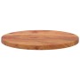 Tablero de mesa redondo madera maciza de acacia Ø50x2,5 cm