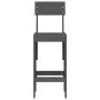 Küchenhocker 2 Stück graues Kiefernholz 40x48,5x115,5 cm von vidaXL, Gartenstühle - Ref: Foro24-825361, Preis: 131,01 €, Raba...