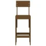 Kitchen stools 2 pcs brown pine wood 40x48.5x115.5 cm by vidaXL, Garden chairs - Ref: Foro24-825362, Price: 90,23 €, Discount: %