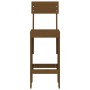 Küchenhocker 2 Stück braunes Kiefernholz 40x48,5x115,5 cm von vidaXL, Gartenstühle - Ref: Foro24-825362, Preis: 90,23 €, Raba...