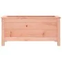 Jardinera madera maciza de abeto Douglas 82,5x40x39 cm de vidaXL, Maceteros y jardineras - Ref: Foro24-825259, Precio: 69,49 ...