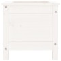 Pflanzgefäß aus massivem Kiefernholz weiß 40x40x39 cm von vidaXL, Töpfe und Pflanzgefäße - Ref: Foro24-825248, Preis: 52,61 €...