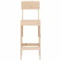 Küchenhocker 2 Stk. massives Kiefernholz 40x48,5x115,5 cm von vidaXL, Gartenstühle - Ref: Foro24-825359, Preis: 109,90 €, Rab...
