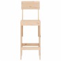 Küchenhocker 2 Stk. massives Kiefernholz 40x48,5x115,5 cm von vidaXL, Gartenstühle - Ref: Foro24-825359, Preis: 111,36 €, Rab...