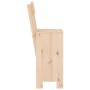 Küchenhocker 2 Stk. massives Kiefernholz 40x48,5x115,5 cm von vidaXL, Gartenstühle - Ref: Foro24-825359, Preis: 111,36 €, Rab...