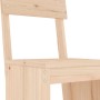 Küchenhocker 2 Stk. massives Kiefernholz 40x48,5x115,5 cm von vidaXL, Gartenstühle - Ref: Foro24-825359, Preis: 111,36 €, Rab...