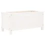 Pflanzgefäß aus massivem Kiefernholz weiß 82,5x40x39 cm von vidaXL, Töpfe und Pflanzgefäße - Ref: Foro24-825255, Preis: 69,42...