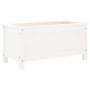 Pflanzgefäß aus massivem Kiefernholz weiß 82,5x40x39 cm von vidaXL, Töpfe und Pflanzgefäße - Ref: Foro24-825255, Preis: 72,30...