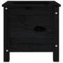 Solid black pine wood planter 40x40x39 cm by vidaXL, Pots and planters - Ref: Foro24-825251, Price: 53,26 €, Discount: %