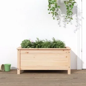 Solid pine wood planter 82.5x40x39 cm by vidaXL, Pots and planters - Ref: Foro24-825254, Price: 67,66 €, Discount: %