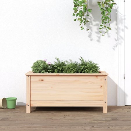 Pflanzgefäß aus massivem Kiefernholz, 82,5 x 40 x 39 cm von vidaXL, Töpfe und Pflanzgefäße - Ref: Foro24-825254, Preis: 68,87...