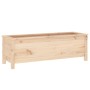 Hochbeet aus massivem Kiefernholz, 119,5 x 40 x 39 cm von vidaXL, Töpfe und Pflanzgefäße - Ref: Foro24-825261, Preis: 97,25 €...
