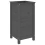 Solid gray pine wood planter 40x40x78 cm by vidaXL, Pots and planters - Ref: Foro24-825277, Price: 79,86 €, Discount: %