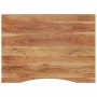 Tablero de escritorio rectangular madera acacia 110x80x2,5 cm