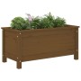 Jardinera madera maciza de pino marrón miel 82,5x40x39 cm by vidaXL, Pots and planters - Ref: Foro24-825257, Price: 75,52 €, ...