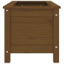 Jardinera madera maciza de pino marrón miel 82,5x40x39 cm by vidaXL, Pots and planters - Ref: Foro24-825257, Price: 75,52 €, ...