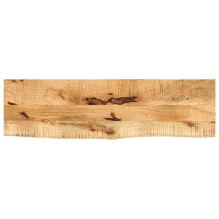 Tablero de mesa borde natural madera maciza mango 100x30x3,8 cm en Tableros para mesas | Comprar online en Foro24