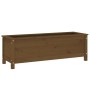 Raised garden bed honey brown pine wood 119.5x40x39cm by vidaXL, Pots and planters - Ref: Foro24-825264, Price: 103,84 €, Dis...