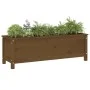 Raised garden bed honey brown pine wood 119.5x40x39cm by vidaXL, Pots and planters - Ref: Foro24-825264, Price: 101,82 €, Dis...