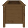 Raised garden bed honey brown pine wood 119.5x40x39cm by vidaXL, Pots and planters - Ref: Foro24-825264, Price: 103,84 €, Dis...