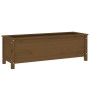 Raised garden bed honey brown pine wood 119.5x40x39cm by vidaXL, Pots and planters - Ref: Foro24-825264, Price: 103,84 €, Dis...