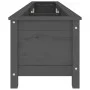 Raised garden bed solid gray pine wood 199.5x40x39cm by vidaXL, Pots and planters - Ref: Foro24-825270, Price: 171,84 €, Disc...