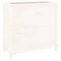 Solid white pine wood planter 82.5x40x78 cm by vidaXL, Pots and planters - Ref: Foro24-825283, Price: 85,76 €, Discount: %