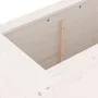 Pflanzgefäß aus massivem Kiefernholz weiß 82,5x40x78 cm von vidaXL, Töpfe und Pflanzgefäße - Ref: Foro24-825283, Preis: 85,76...