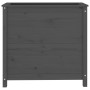 Solid gray pine wood planter 82.5x40x78 cm by vidaXL, Pots and planters - Ref: Foro24-825284, Price: 121,08 €, Discount: %