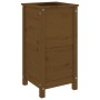 Solid honey brown pine wood planter 40x40x78 cm by vidaXL, Pots and planters - Ref: Foro24-825278, Price: 84,36 €, Discount: %
