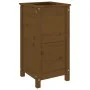 Solid honey brown pine wood planter 40x40x78 cm by vidaXL, Pots and planters - Ref: Foro24-825278, Price: 83,22 €, Discount: %