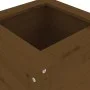 Solid honey brown pine wood planter 40x40x78 cm by vidaXL, Pots and planters - Ref: Foro24-825278, Price: 83,22 €, Discount: %