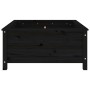 Jardinera madera maciza de pino negro 82,5x82,5x39 cm de vidaXL, Maceteros y jardineras - Ref: Foro24-825300, Precio: 105,51 ...