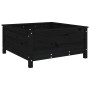 Jardinera madera maciza de pino negro 82,5x82,5x39 cm de vidaXL, Maceteros y jardineras - Ref: Foro24-825300, Precio: 105,51 ...