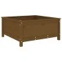 Solid honey brown pine wood planter 82.5x82.5x39 cm by vidaXL, Pots and planters - Ref: Foro24-825299, Price: 78,08 €, Discou...