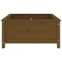 Solid honey brown pine wood planter 82.5x82.5x39 cm by vidaXL, Pots and planters - Ref: Foro24-825299, Price: 78,08 €, Discou...