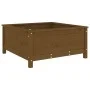 Solid honey brown pine wood planter 82.5x82.5x39 cm by vidaXL, Pots and planters - Ref: Foro24-825299, Price: 78,08 €, Discou...