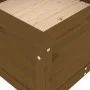 Pflanzgefäß aus massivem honigbraunem Kiefernholz, 82,5 x 82,5 x 39 cm von vidaXL, Töpfe und Pflanzgefäße - Ref: Foro24-82529...