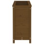 Solid honey brown pine wood planter 82.5x40x78 cm by vidaXL, Pots and planters - Ref: Foro24-825285, Price: 91,33 €, Discount: %