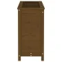 Solid honey brown pine wood planter 82.5x40x78 cm by vidaXL, Pots and planters - Ref: Foro24-825285, Price: 90,21 €, Discount: %