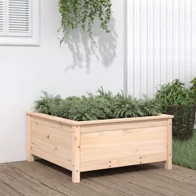 Solid pine wood planter 82.5x82.5x39 cm by vidaXL, Pots and planters - Ref: Foro24-825296, Price: 89,72 €, Discount: %