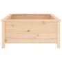 Solid pine wood planter 82.5x82.5x39 cm by vidaXL, Pots and planters - Ref: Foro24-825296, Price: 89,89 €, Discount: %